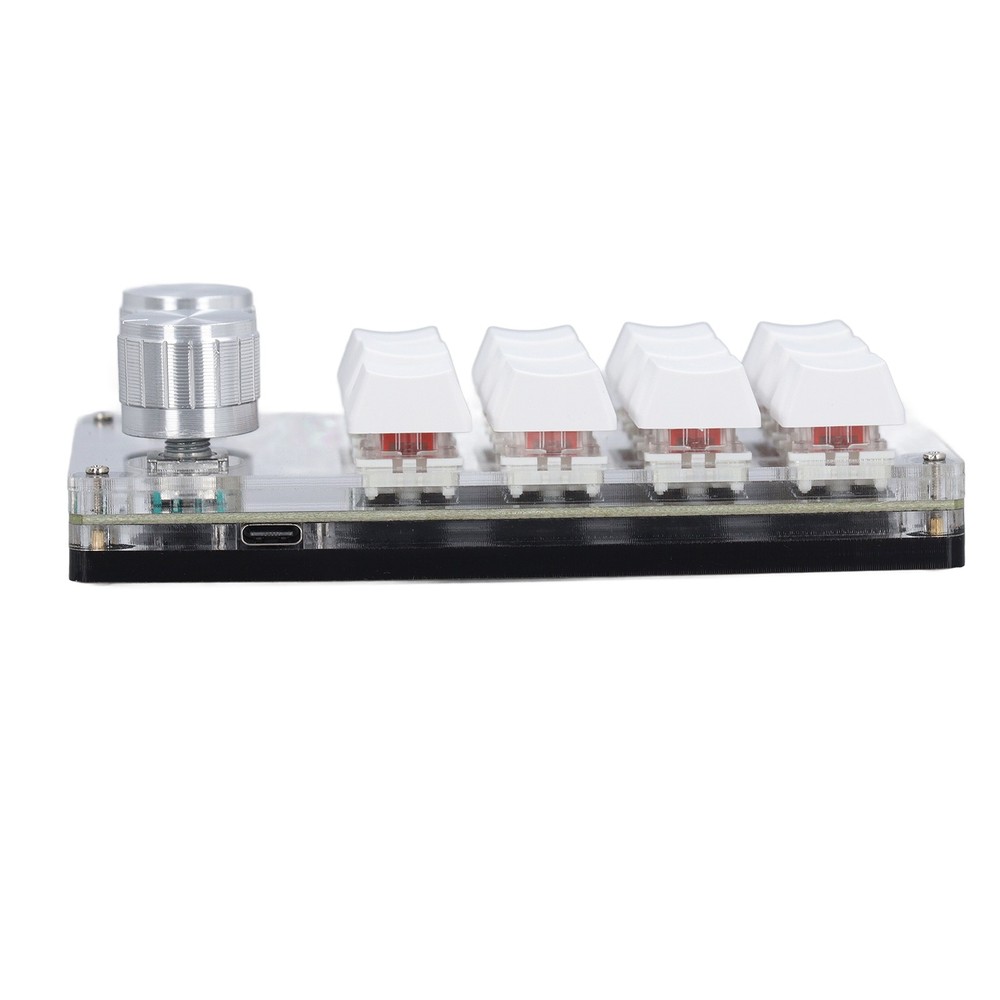 12 Key Knob Keyboard Programmable USB Dustproof Red Switch Mechanical New