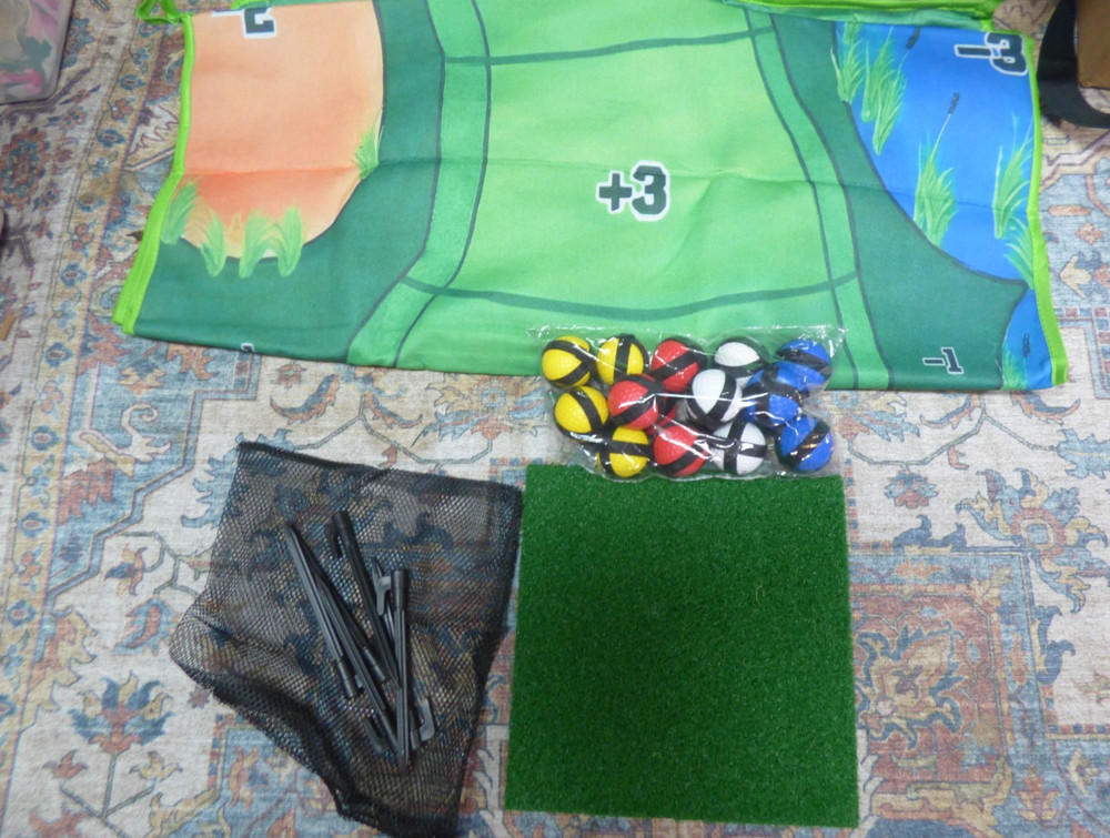 Golf Practice 16 Balls ...Fairway...Mat Never Used