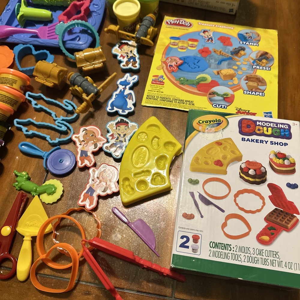 Assorted play doh tools lot