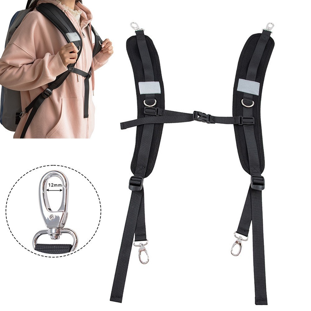 Safe Nighttime Walking Reflective Strip For Backpack Replacement Straps