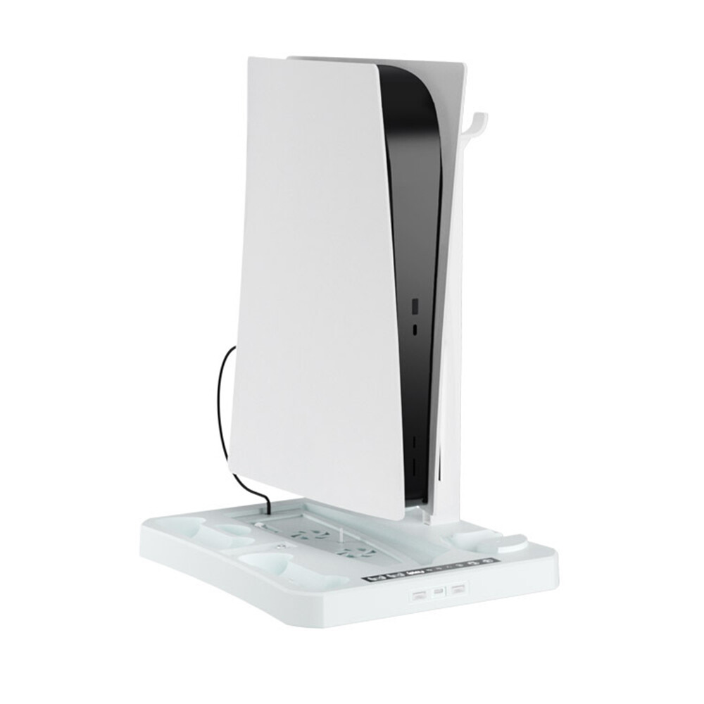 Multi-functional Charging Stand for PS5 PS VR2 ConsoleConsole Cooling Organizer