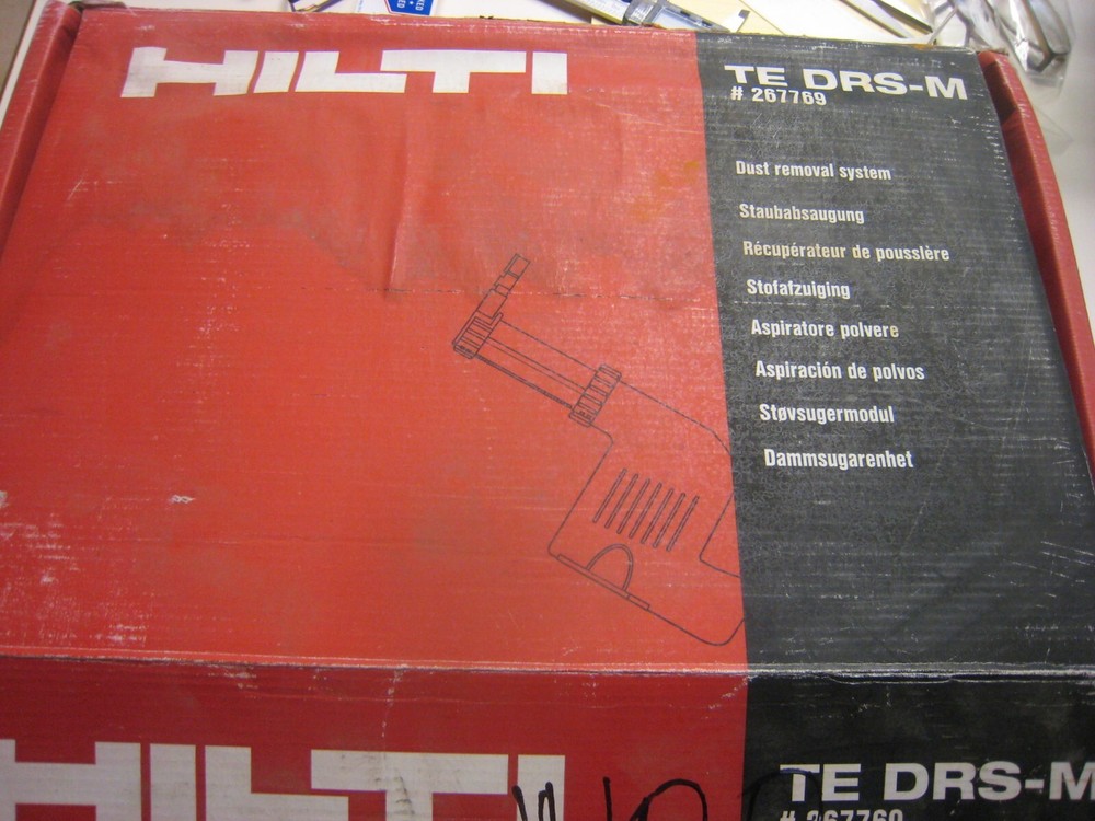 HILTI Dust Removal System TE-DRS-M, NEW Open Box. NOS