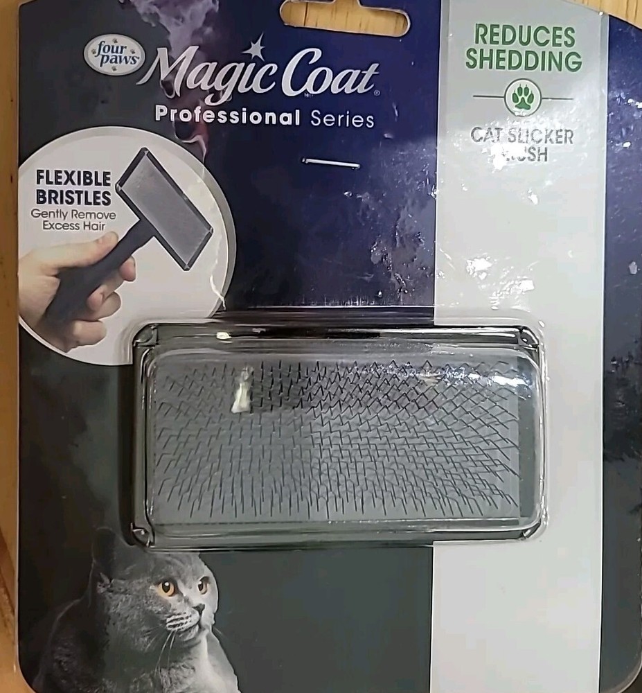 Cat Brush Four Paws Magic Coat Professional Series Slicker Brush