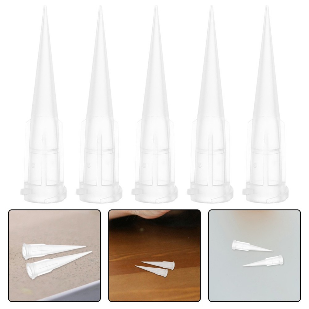 30 Pcs Glue Applicator Tips Adhesive Dispensing Needle for Injecting