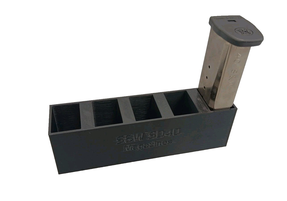 5 Mag Storage Rack For Smith & Wesson SD40 Magazine Holder Range Bin