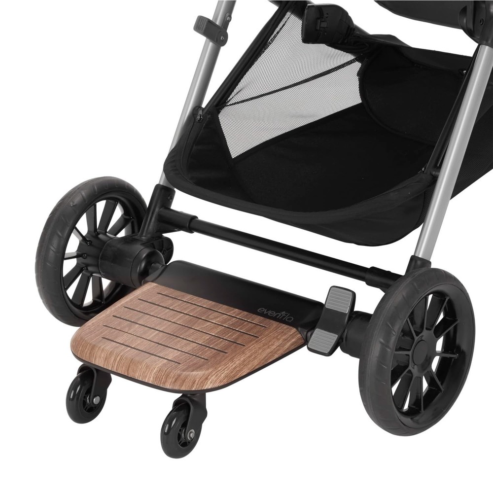 Stroller Rider Board, Convenient Riding Options, Non-Skid Surface, Smooth-Rid...