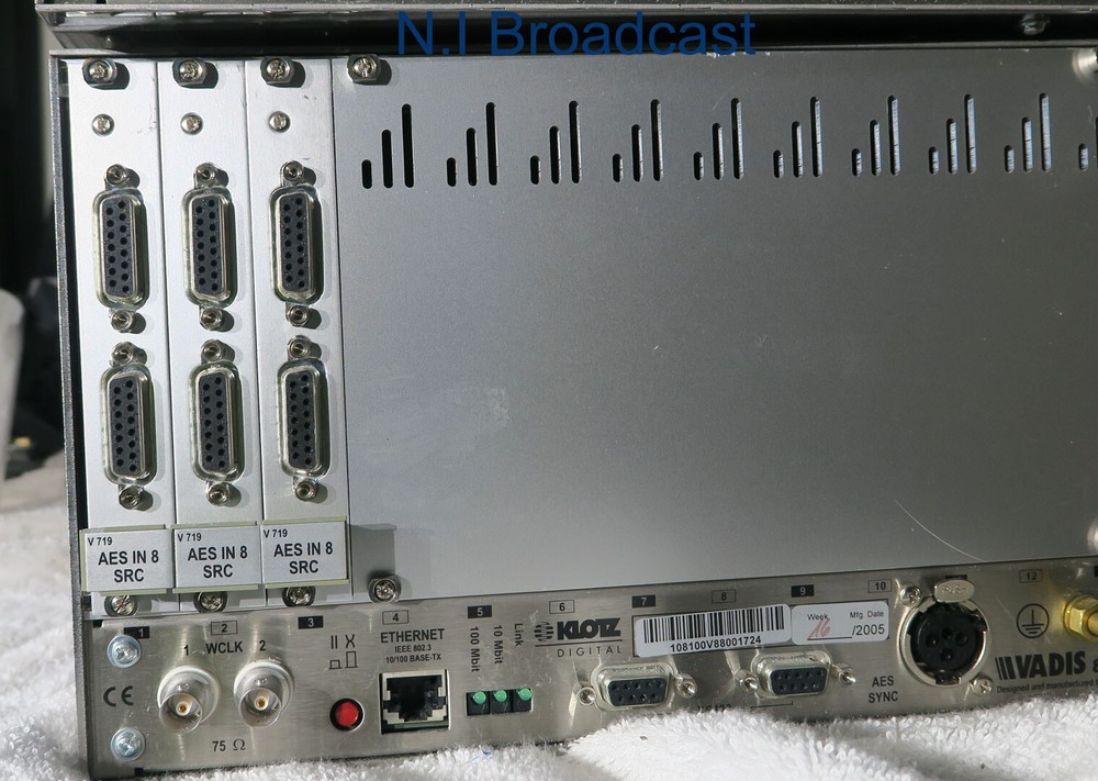 2x Graham pattern avadis 880 audio interface unit