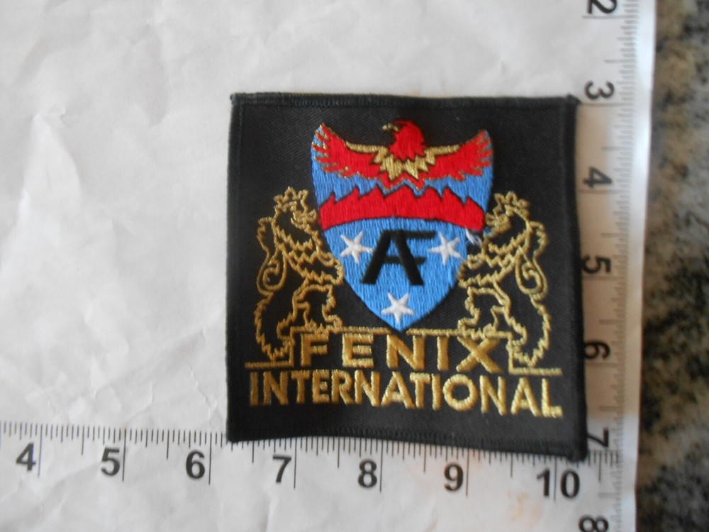 Retired Security Patch:  Fenix International Security Patch   free shipping