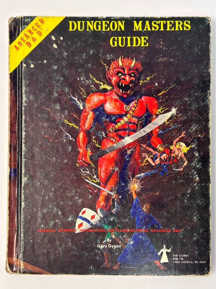 Advanced Dungeon Masters Guide Revised Edition December 1979 by Gary Gygax