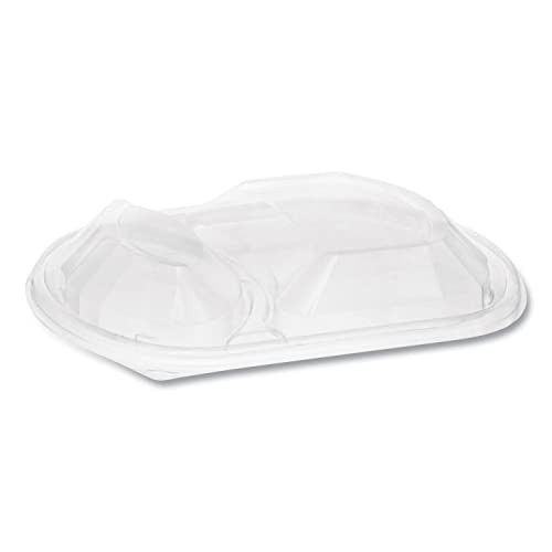 Pactive YCN8467H00D0 Clearview Mealmaster Lids 2-Compartment