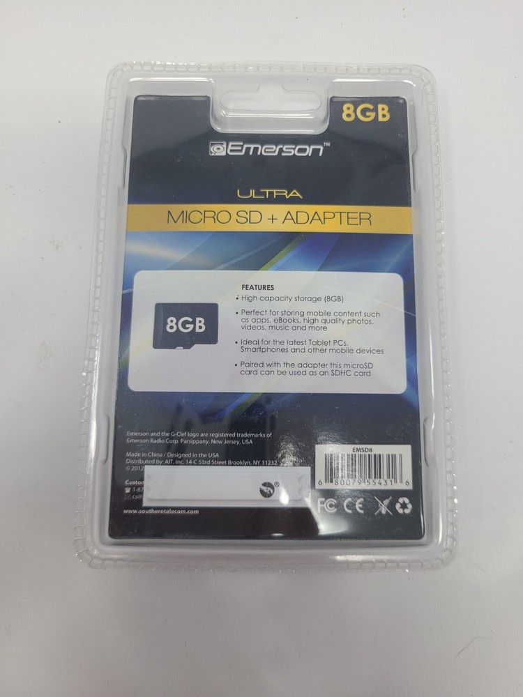 Emerson Ultra Micro As Adapter 8GB