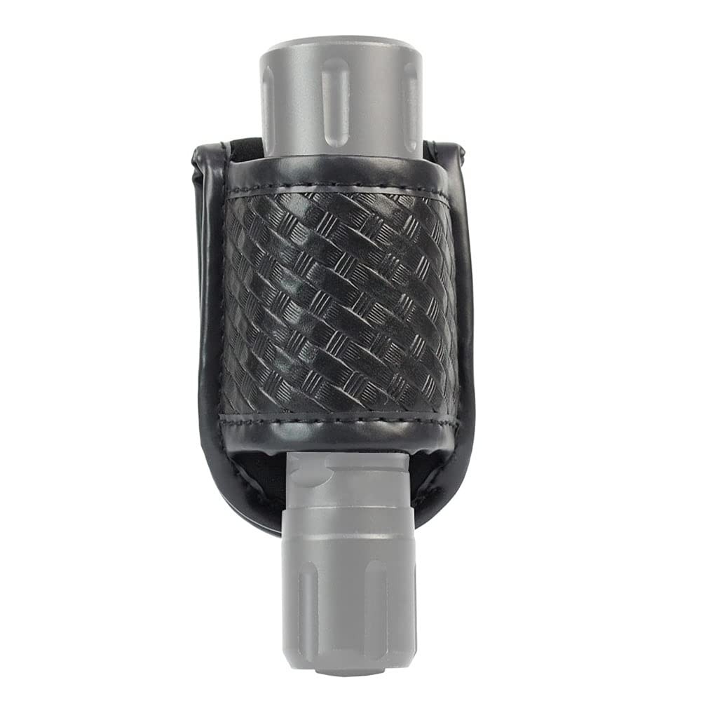 ROCOTACTICAL Compact Flashlight Holder, Open Top 9(L)*6(W)*4(H)cm, Black