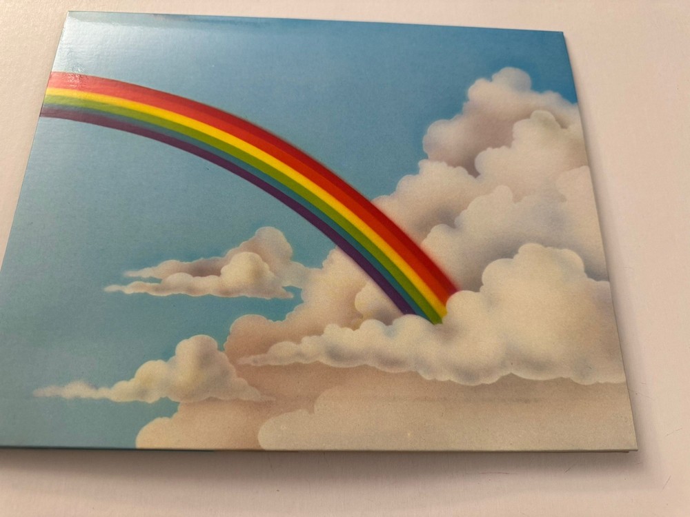 Vintage Retro Rainbow Clouds Folder Stationary MM5