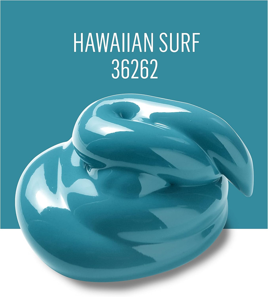 Multi-Surface Acrylic Craft Paint, Hawaiian Surf 2 Fl Oz Premium Multi-Surface S