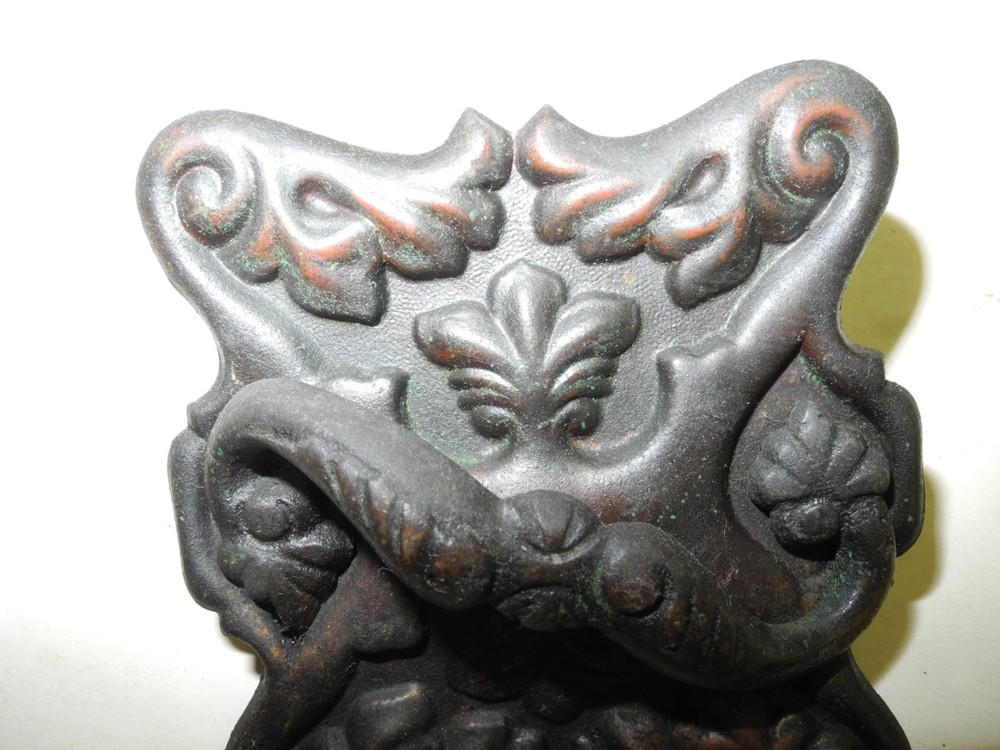 VINTAGE WHEELER & WILSON TREADLE SEWING MACHINE SOLID BRASS DRAWER PULLS, NICE