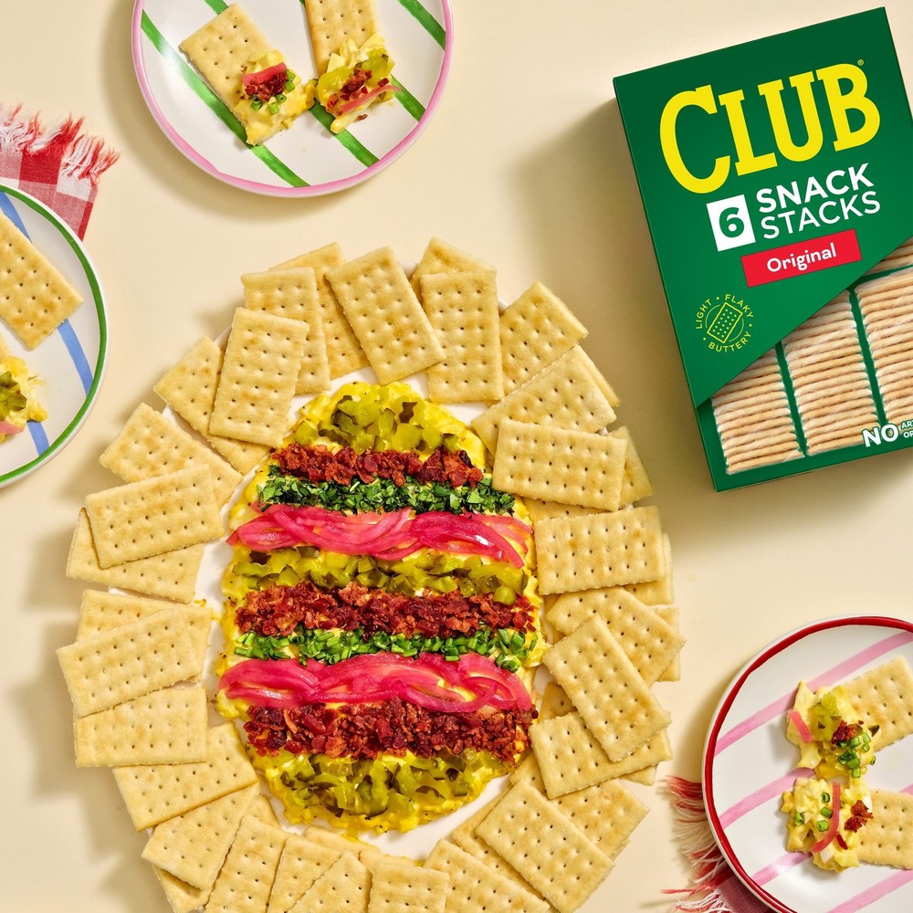 Stacked Crackers Lunch Snack Packs