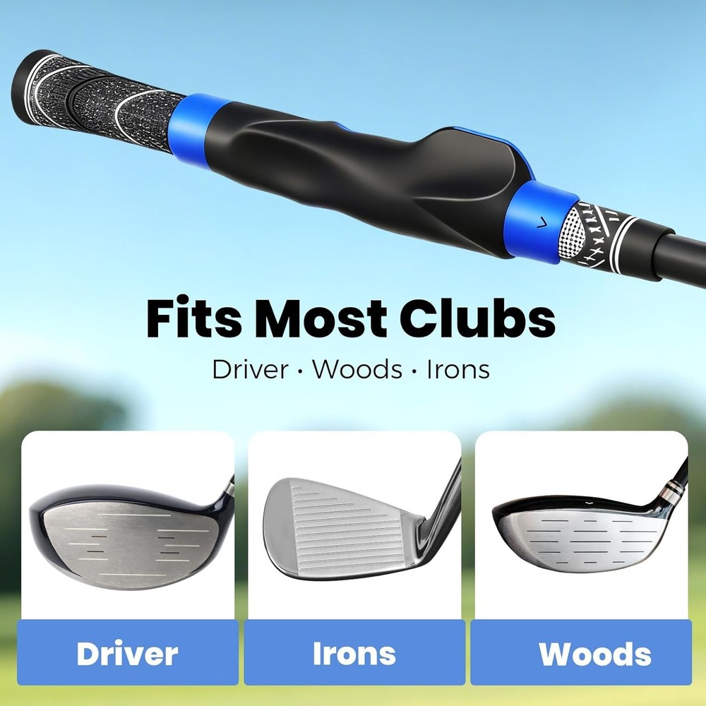 Golf Grip Trainer – Right-Hand Swing Trainer & Practice Grip Corrector for Men