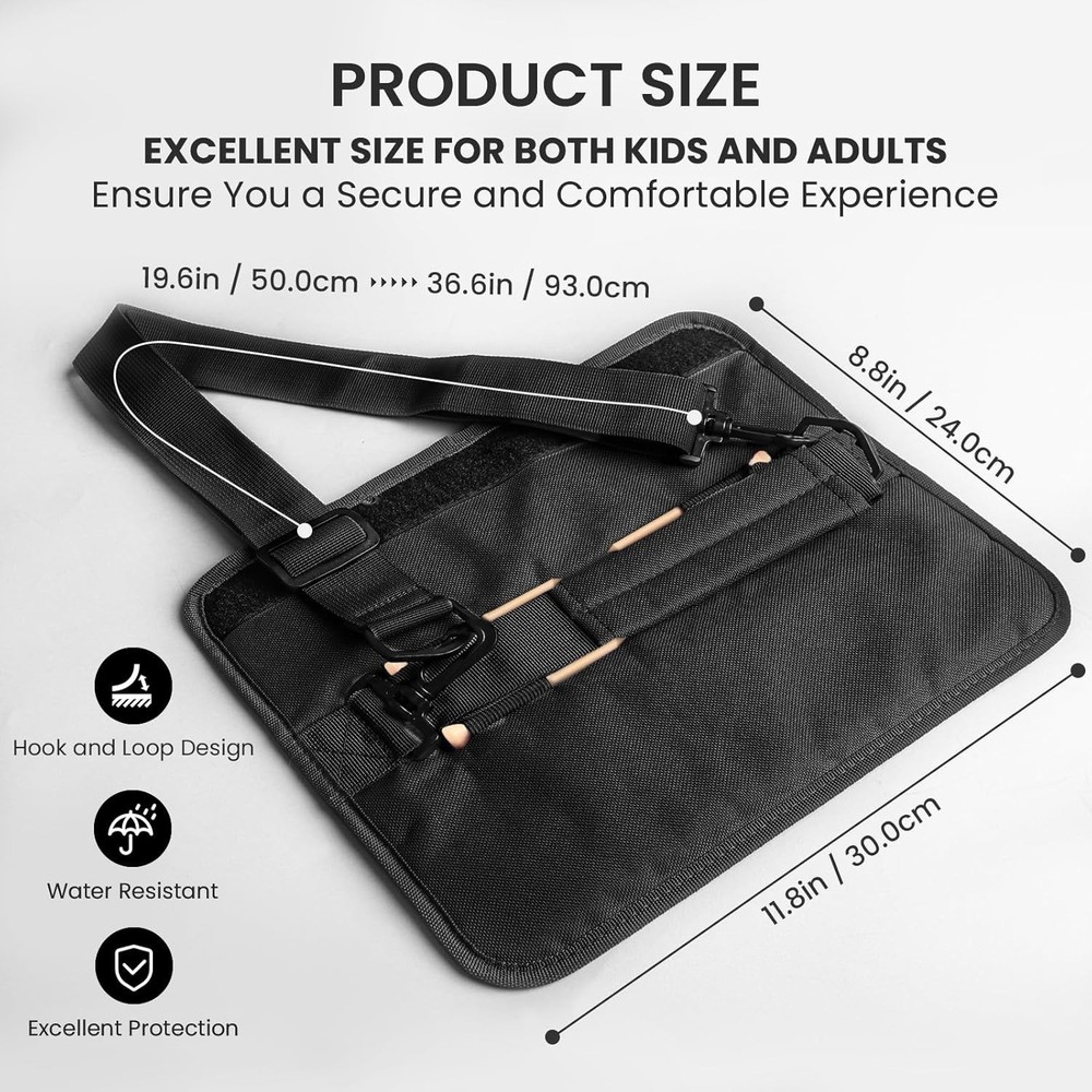 Ultra-Light Mini Golf Bag - Adjustable Strap, Perfect for Driving Range Use