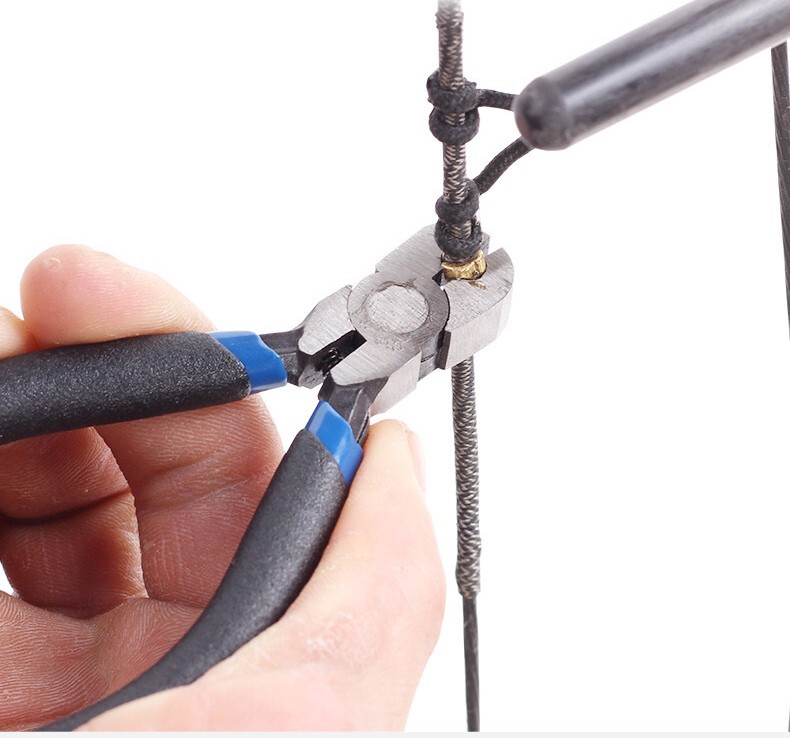 Archery T Shape Bow Square Ruler + String Nocking Points Pliers Strings Knock