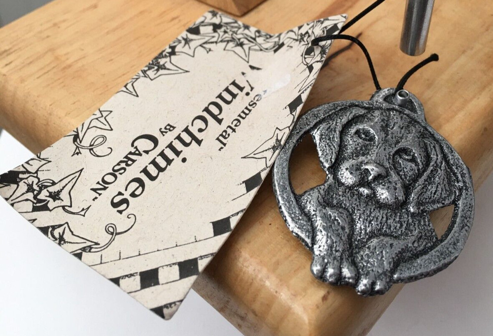 NEW Windchimes By CARSON BELL CHARM PUPPY