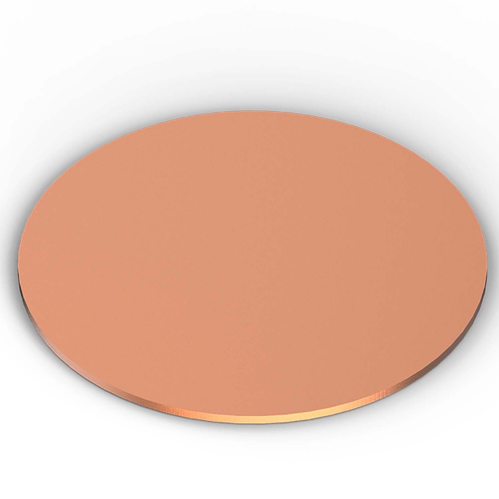 Pure copper Cu Metal Sheet Round Copper Sheet Solid Copper Disc Select Size