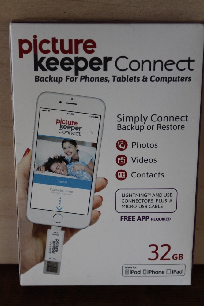 Picture Keeper Connect 32GB NIB #310