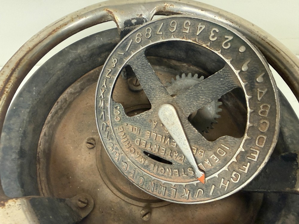 Vintage Ideal Stencil Machine No. 2