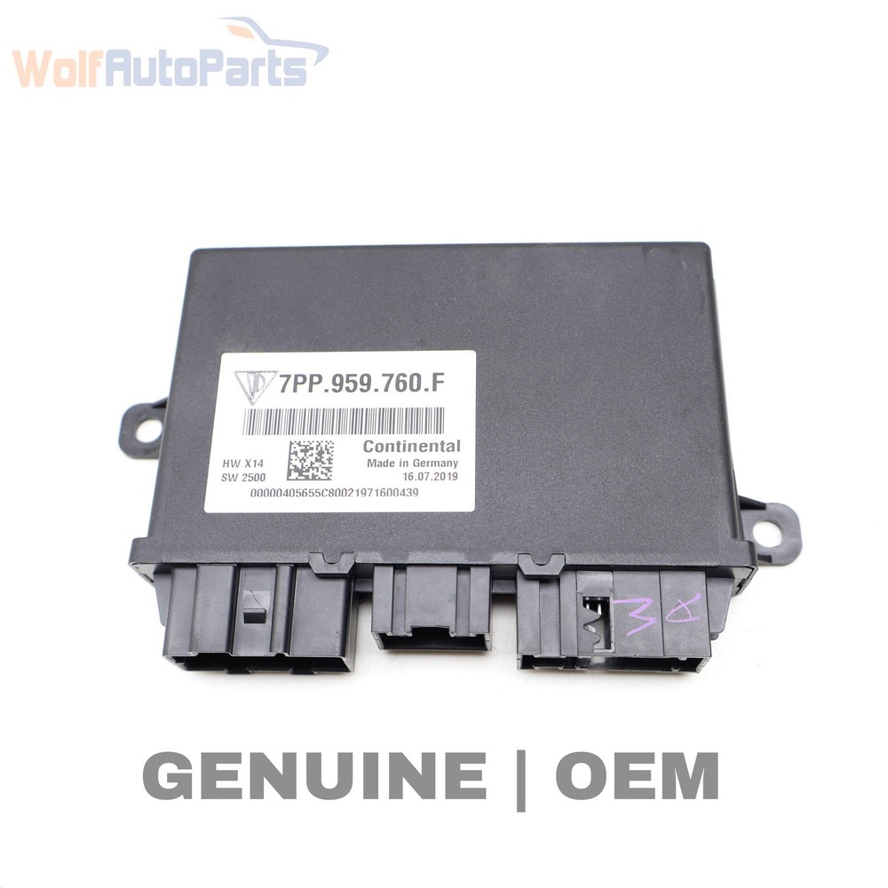 2013-2018 PORSCHE CAYENNE - Front SEAT Memory Control Module 95861876004