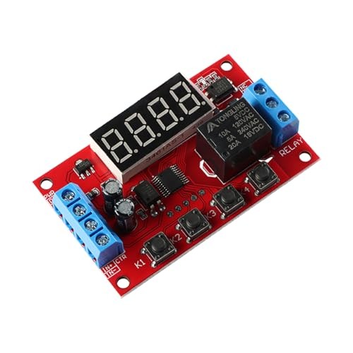 5V Multi-Mode Time Delay Relay Module, Adjustable Delay Timer, for 5v