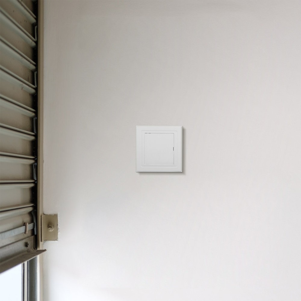 Bathroom Plumbing Access Panel Plastic Cover Plate for Drywall