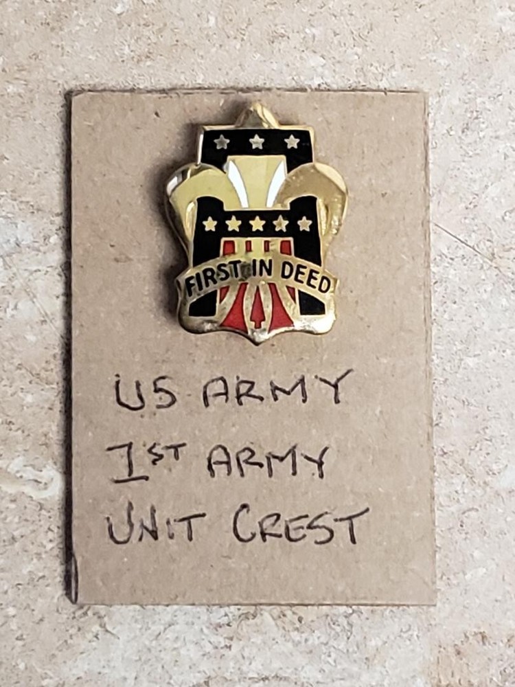 1st Army Unit Crest DUI