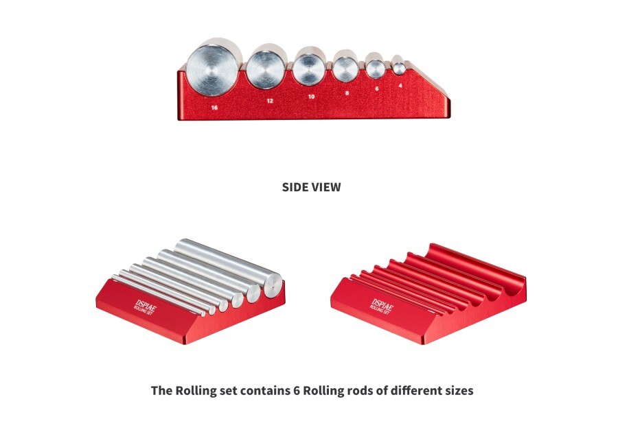 DSPIAE AT-RS Precision Photo Etched Part Rolling Set