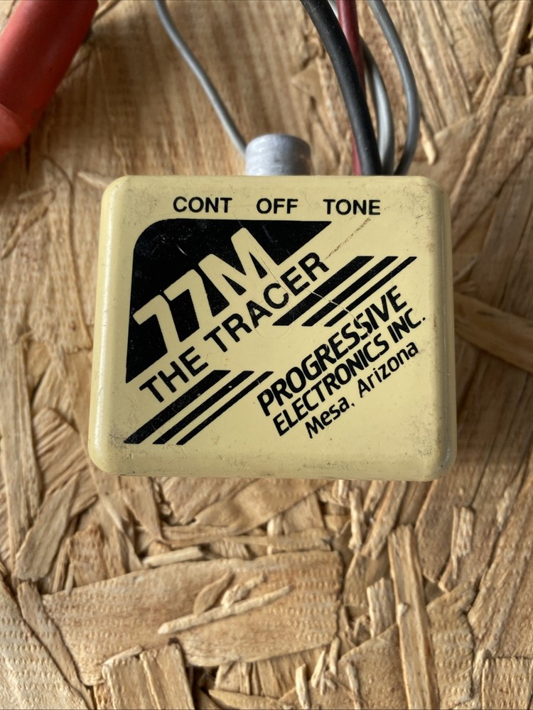 UNTESTED PROGRESSIVE ELECTRONICS NO.77M THE TRACER" With Cables