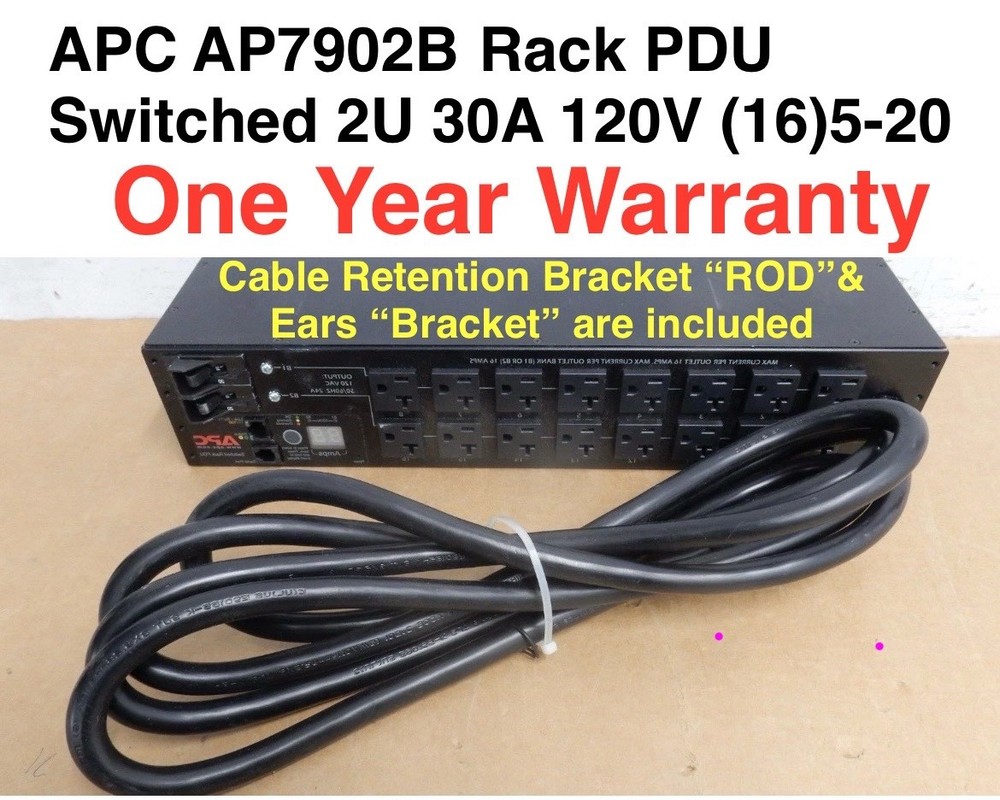 APC AP7902B PDU, AP7911A