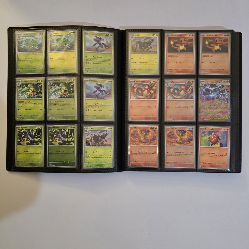 Phantasmal Flames 100% Complete Master Base Set w/ Binder to complete
