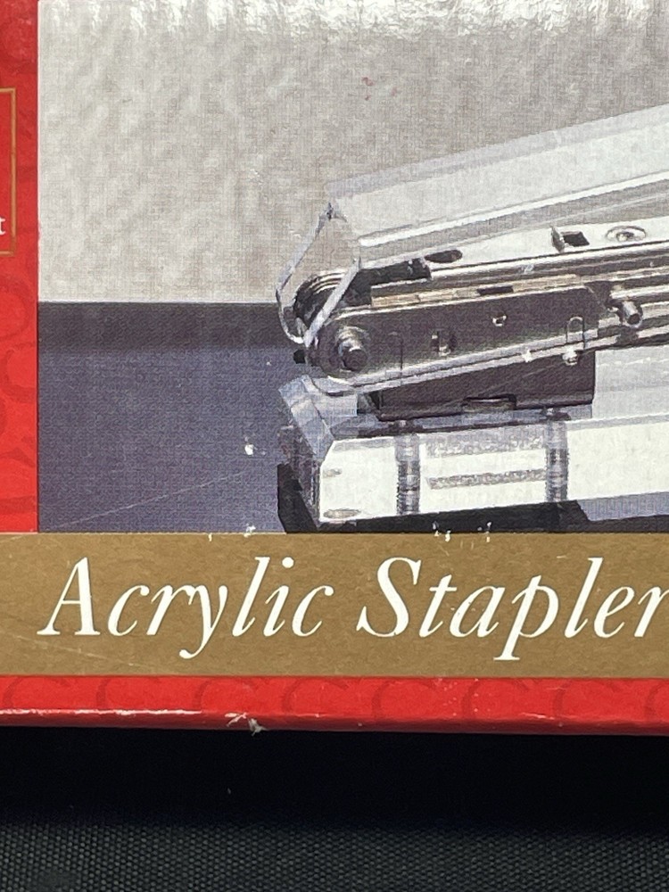 Clear Acrylic Stapler