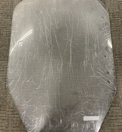 John Deere D and E series skid steer door, polycarbonate, 1/4" thick