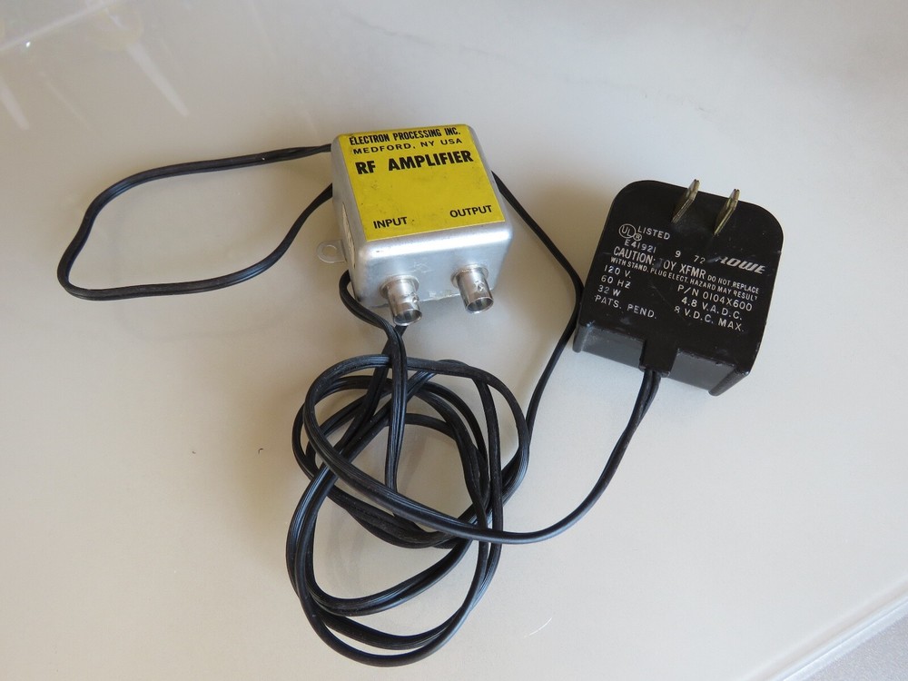 Electron Processing Inc. cable drop amplifier, CATV, Antenna, RF, TV amplifier