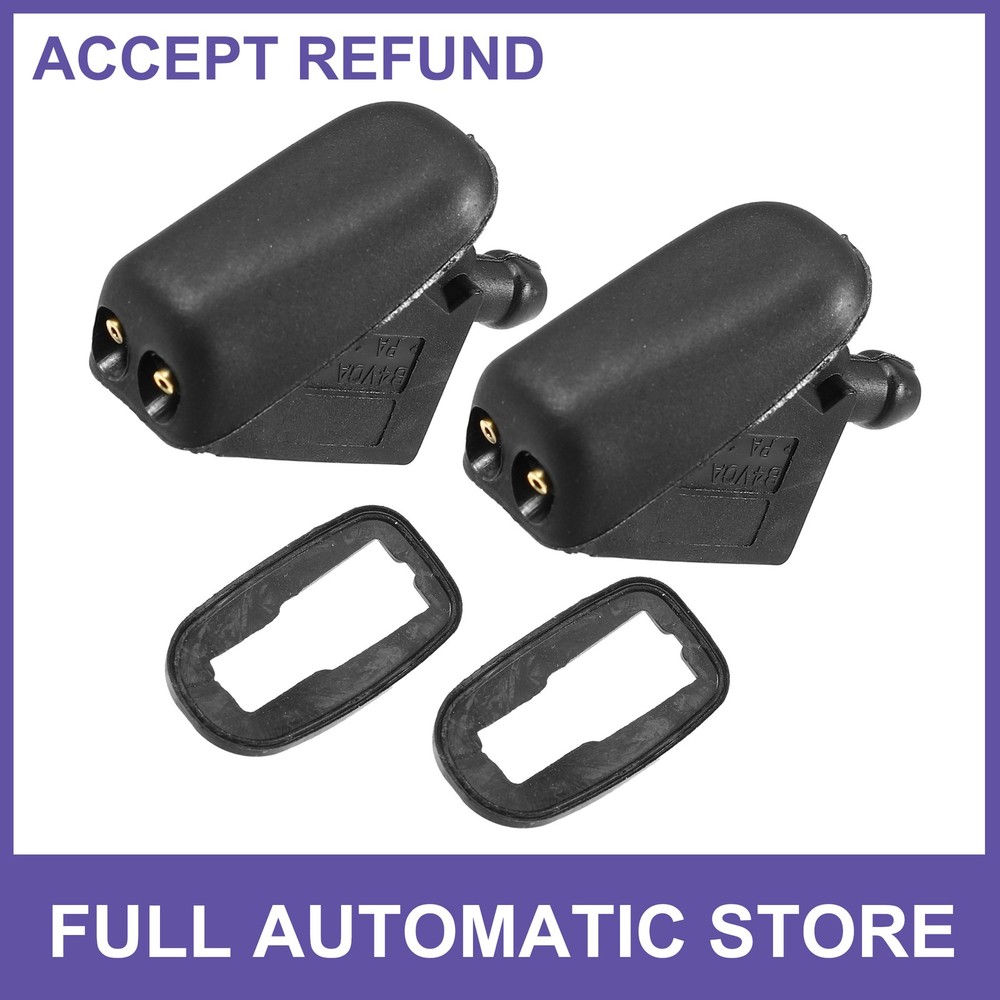 Car Front Windshield Wiper Washer Nozzle Spray Jet TWO Custom for Mini Cooper