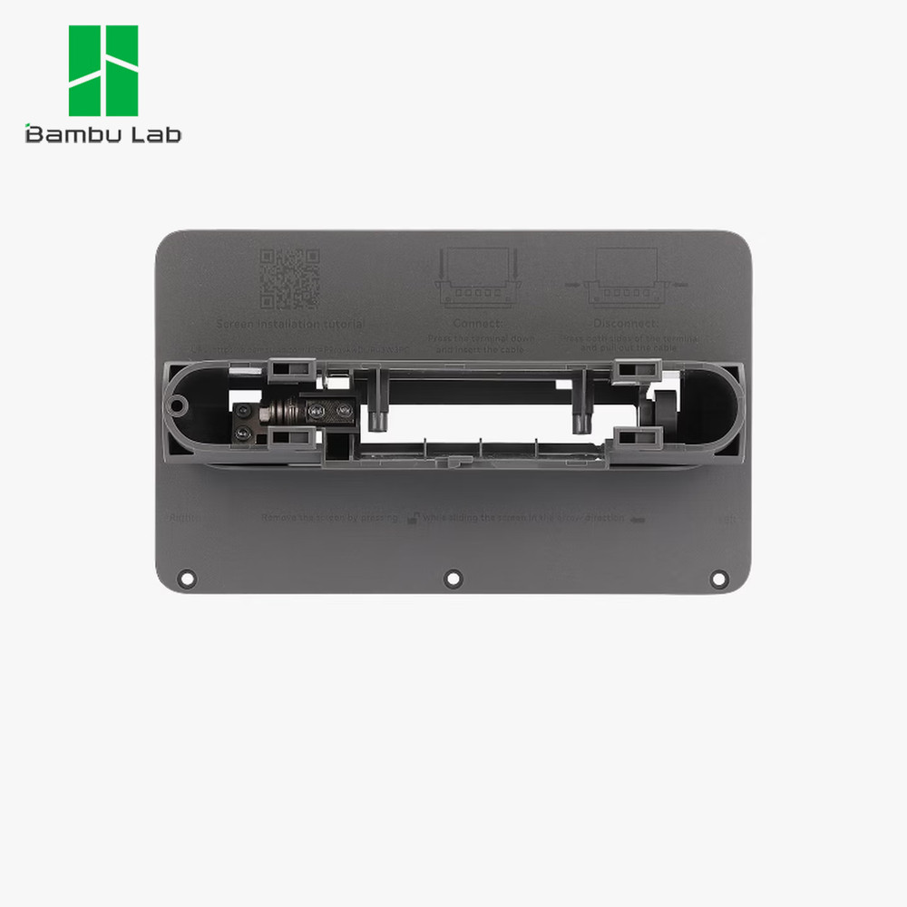 Original Bambu Lab Screen Back Cover with Hinge for Bambu Lab P2S 3D Printers