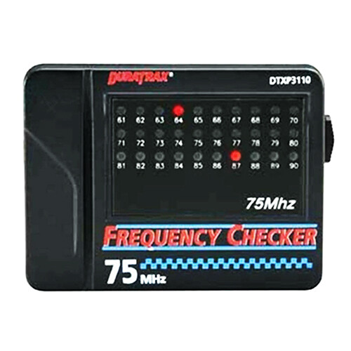 DuraTrax 75MHz Radio Frequency Checker DTXP3110