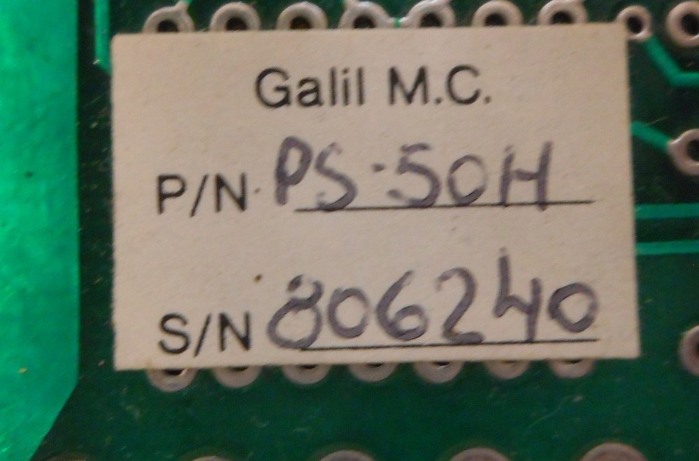 GALIL MC MOTION CONTROL INC, RECTIFIER, PS-50H