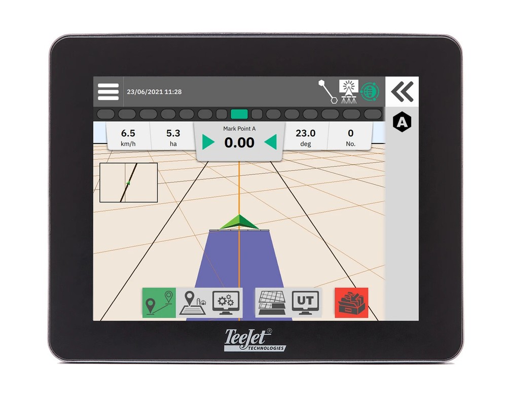 TEEJET Matrix 908 with 8" Touch Screen, RXA-52 Antenna & Lighter Connection