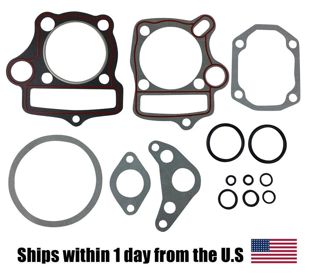 Top End Head Gasket Set 110cc 90cc ATV Pit Dirt Bikes