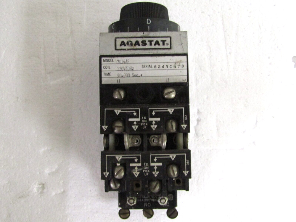 AGASTAT 7014AF TIMING RELAY *USED*