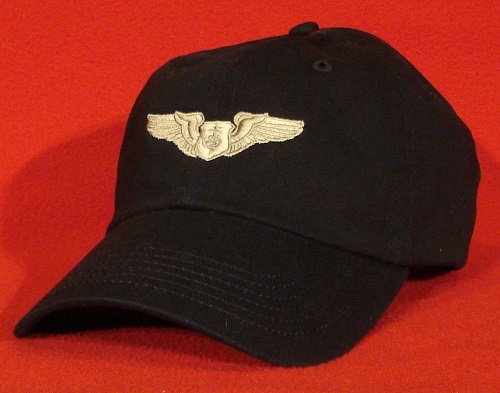 USAF FLIGHT NURSE (Basic) WINGS Aviator BALL CAP low-profile Flight Nurse hat