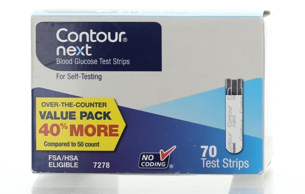 Contour Next 70 Test Strips Exp 10/2025+ FREE SAME DAY SHIPPING