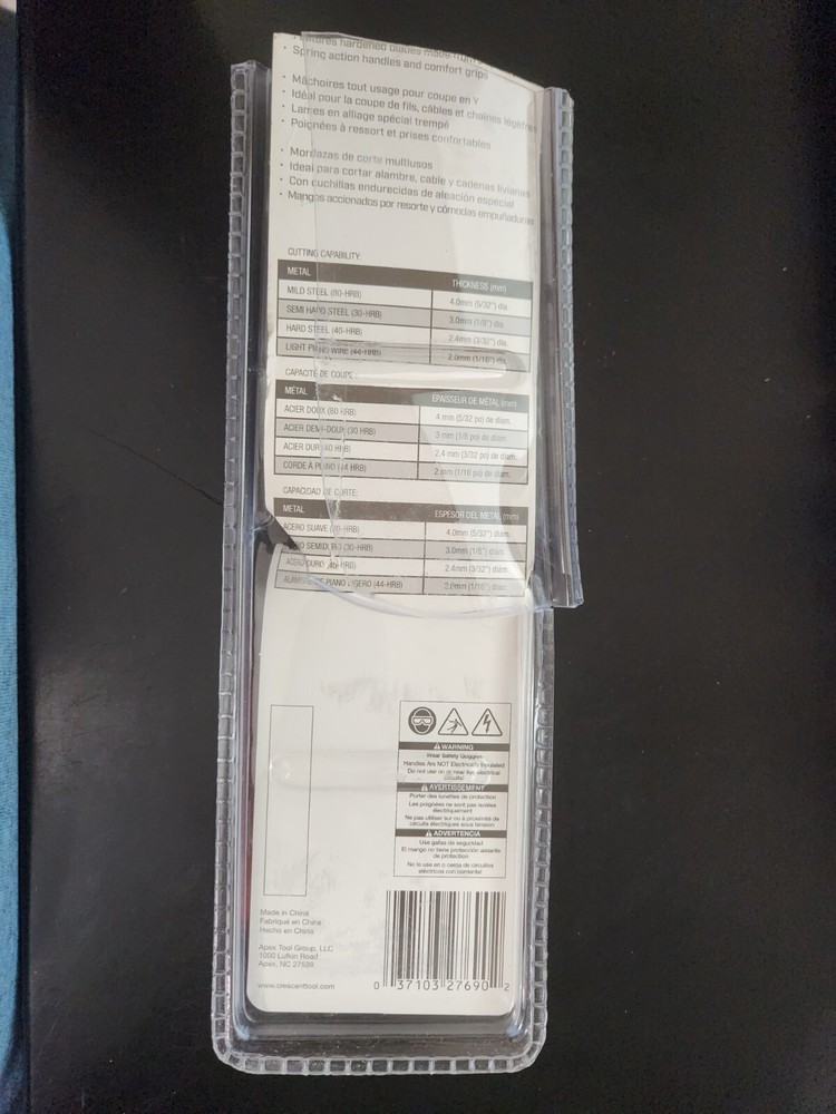 Crescent WISS Home Hand Tools Cutters PWC9W