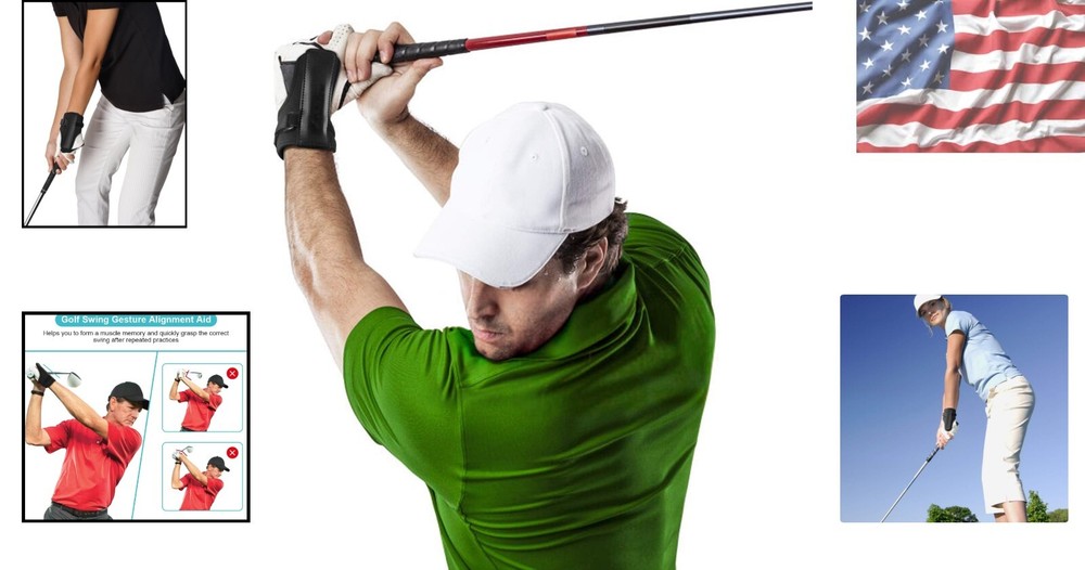 Golf Swing Correction Wrist Brace - Essential Training Aid for Improved Accuracy