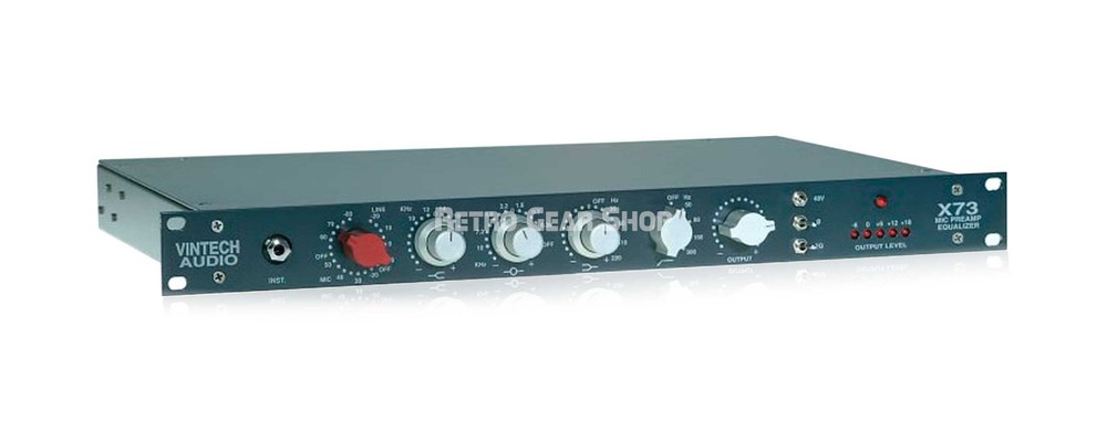 Vintech Audio X73 Balanced Microphone Preamplifiers with Equalizer